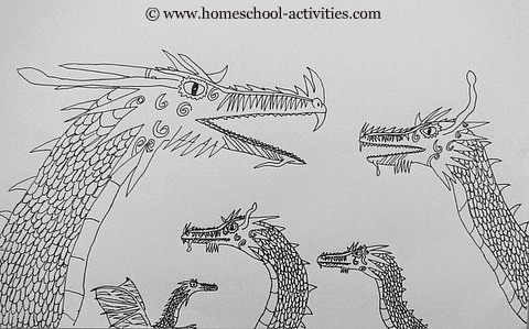 Dragon Coloring Pages on Dragon Coloring Pages Printable