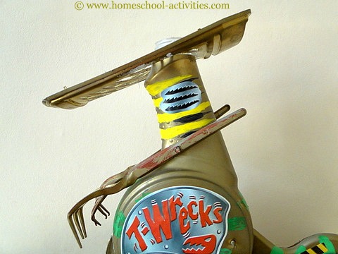 Craft Ideas Recycled on The Crafts Skills Your Kids Will Learn For Building Robots Will Come