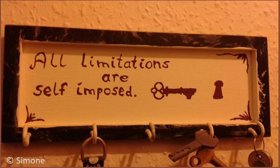 all limitations are self imposed