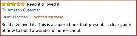 Amazon review Homeschool Secrets of Success