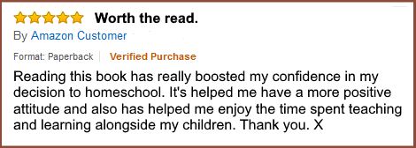Amazon review Homeschool Secrets of Success