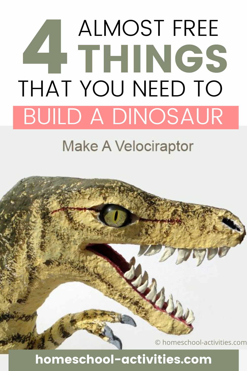 Build a dinosaur model
