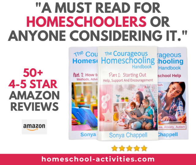 The Courageous Homeschooling Handbook with 50+ 4-5 star Amazon reviews brings the largest group of families ever collected together to show how to homeschool successfully.