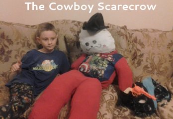 cowboy scarecrow