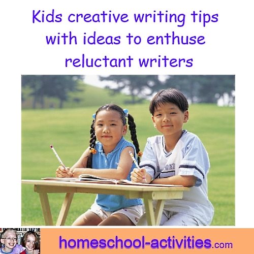 kids creative writing tips