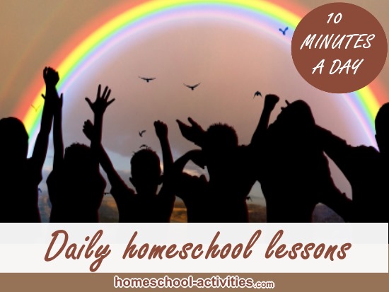 daily homeschool lessons