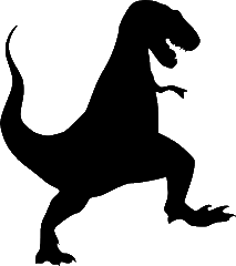 dinosaur outline