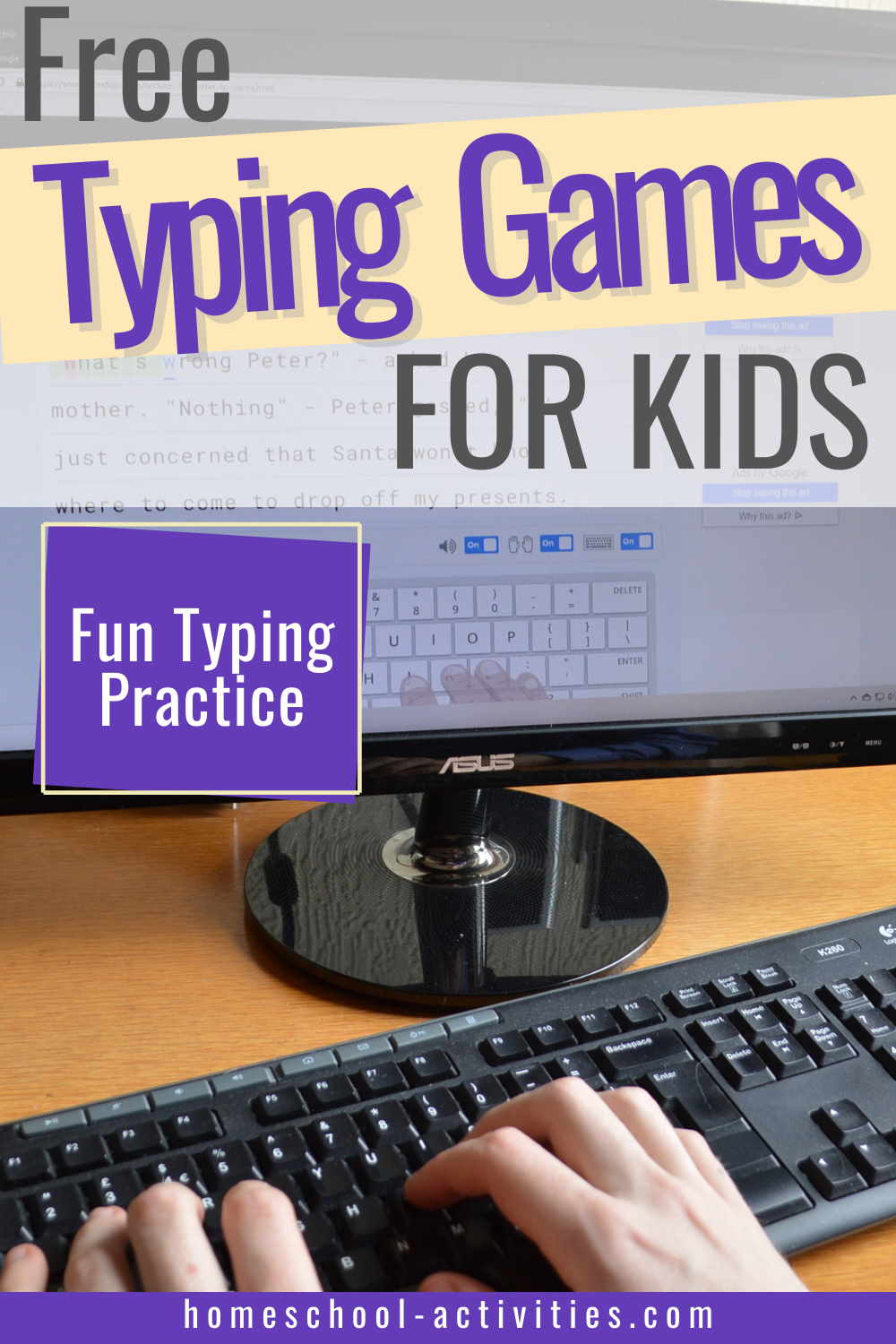 Free typing games