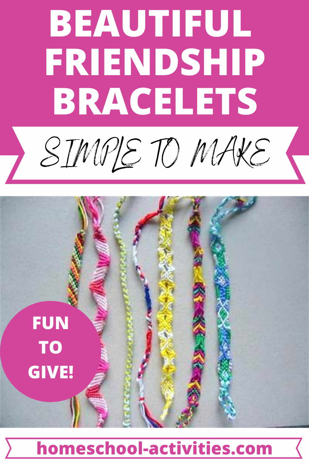 Buy Friendship Bracelet Making Kit Huge Value Letter Beads Crafts For  Girls 20 MultiColor Embroidery Floss AZ Alphabet Beads Knot  Patterns Colorful String Bracelet Charms Friendship Bracelets Online at  Low Prices in