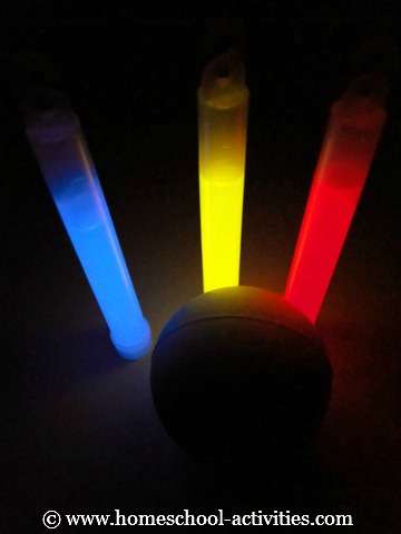 glow stick bowling