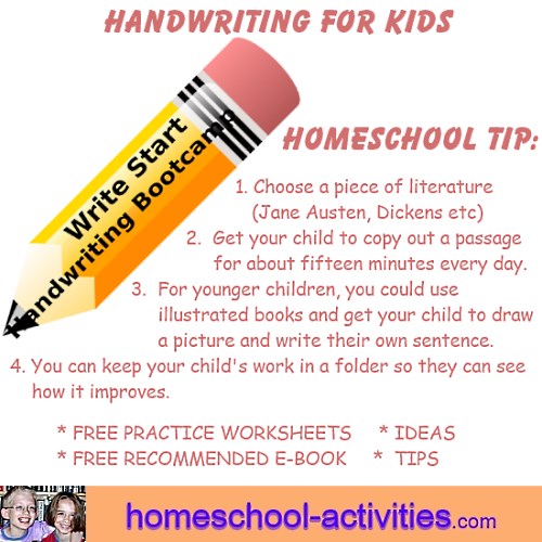 Handwriting For Kids: Help And Tips