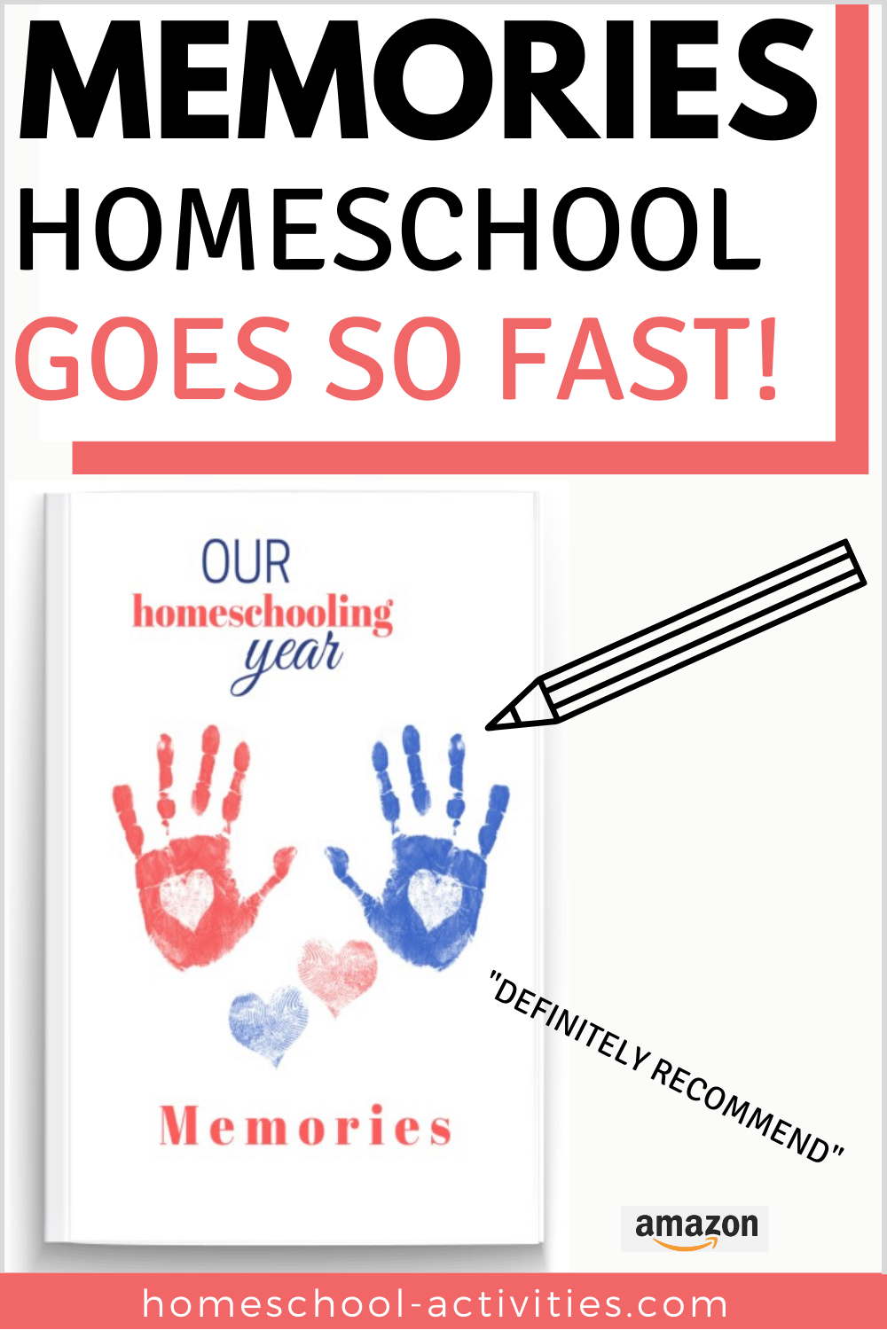 Homeschooling memory record book