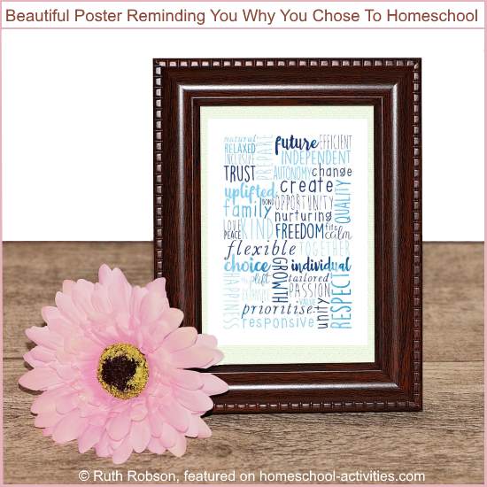 Courageous Homeschooling Poster