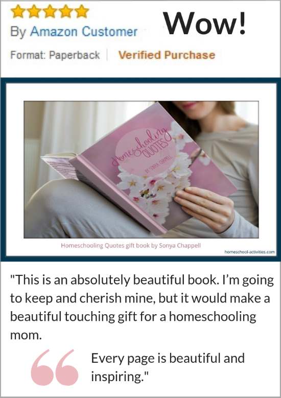homeschool quotes and inspiration book