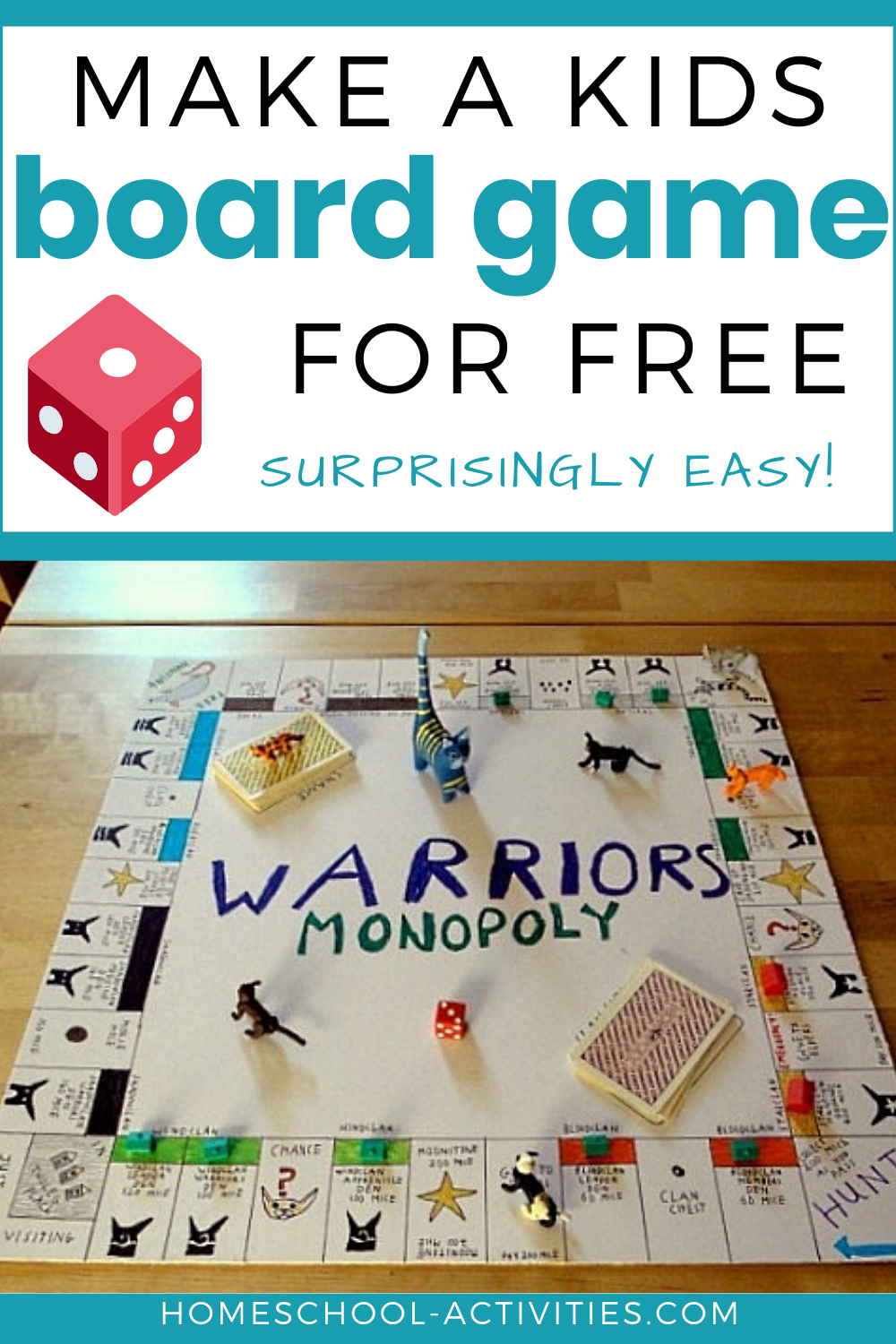 Make Your Own Board Game  Board games, Board games diy, Board