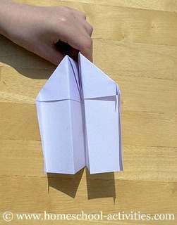 how to make paper airplanes step nine