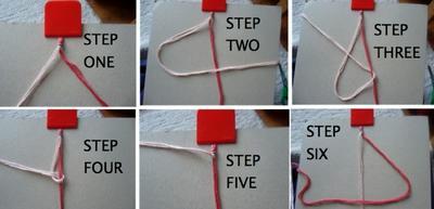 how to make friendship bracelets steps 1-6