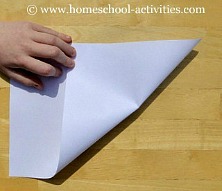 how to make paper airplanes step one