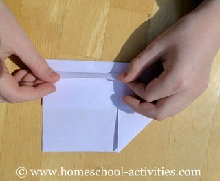 how to make paper airplanes step eight