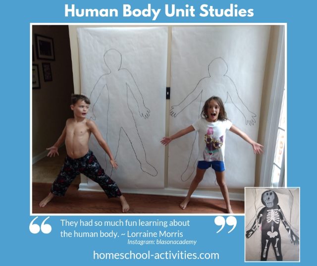 Human Body for kids Unit Study