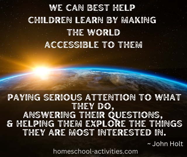 John Holt child learning quote