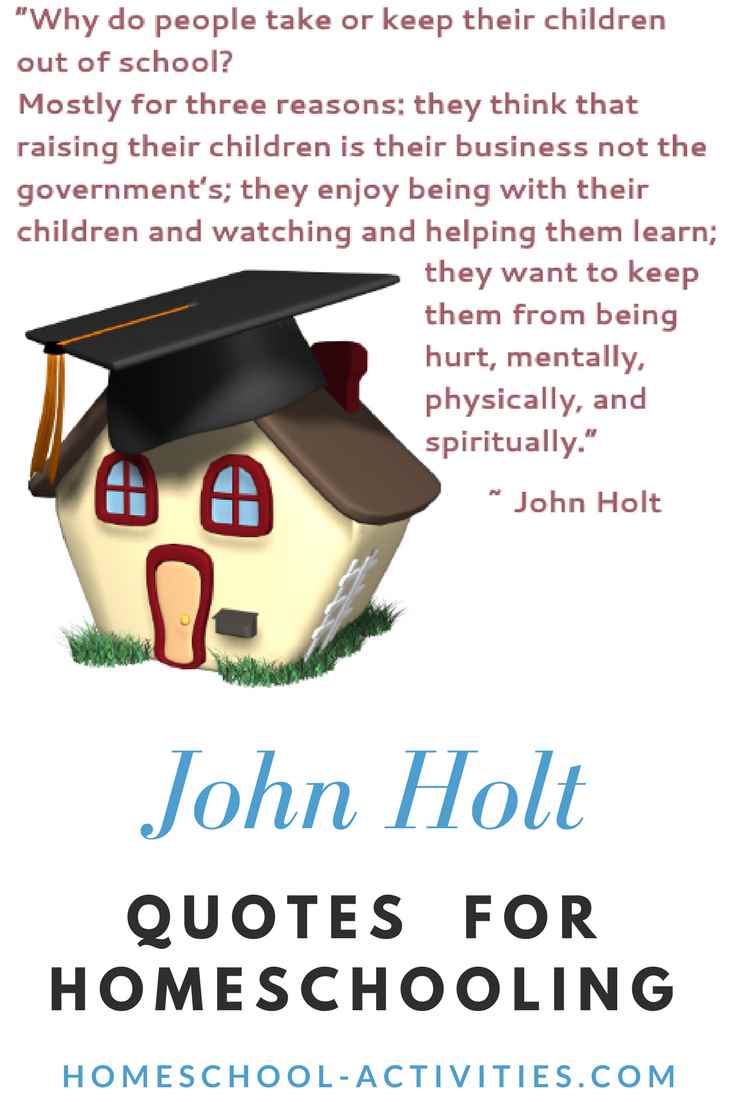 John Holt Quotes: Homeschooling Inspiration