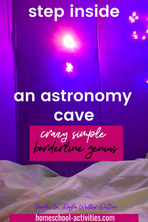 Learn constellations with an astronomy cave