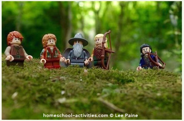 Lego photography mini figures Lord of the Rings