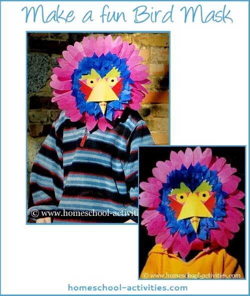 make a bird mask