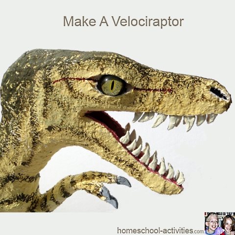 velociraptor model head