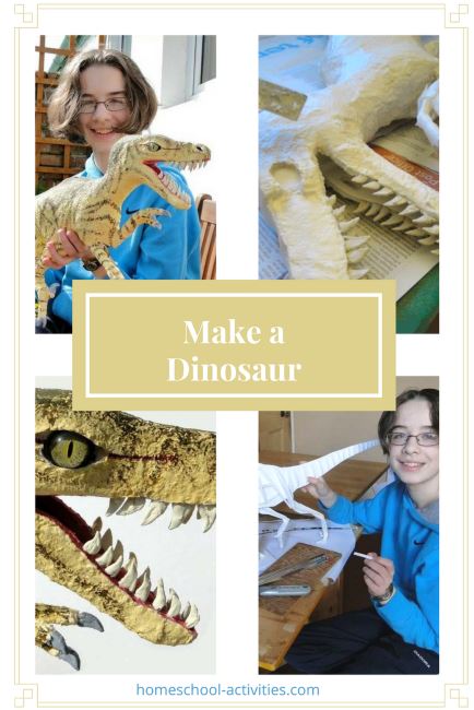 make a dinosaur