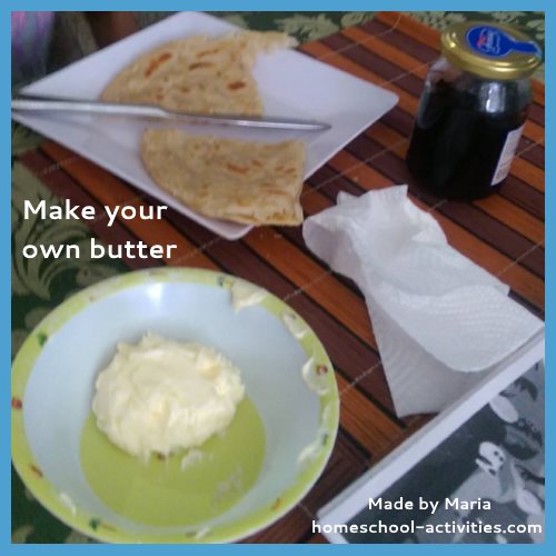 Make your own butter