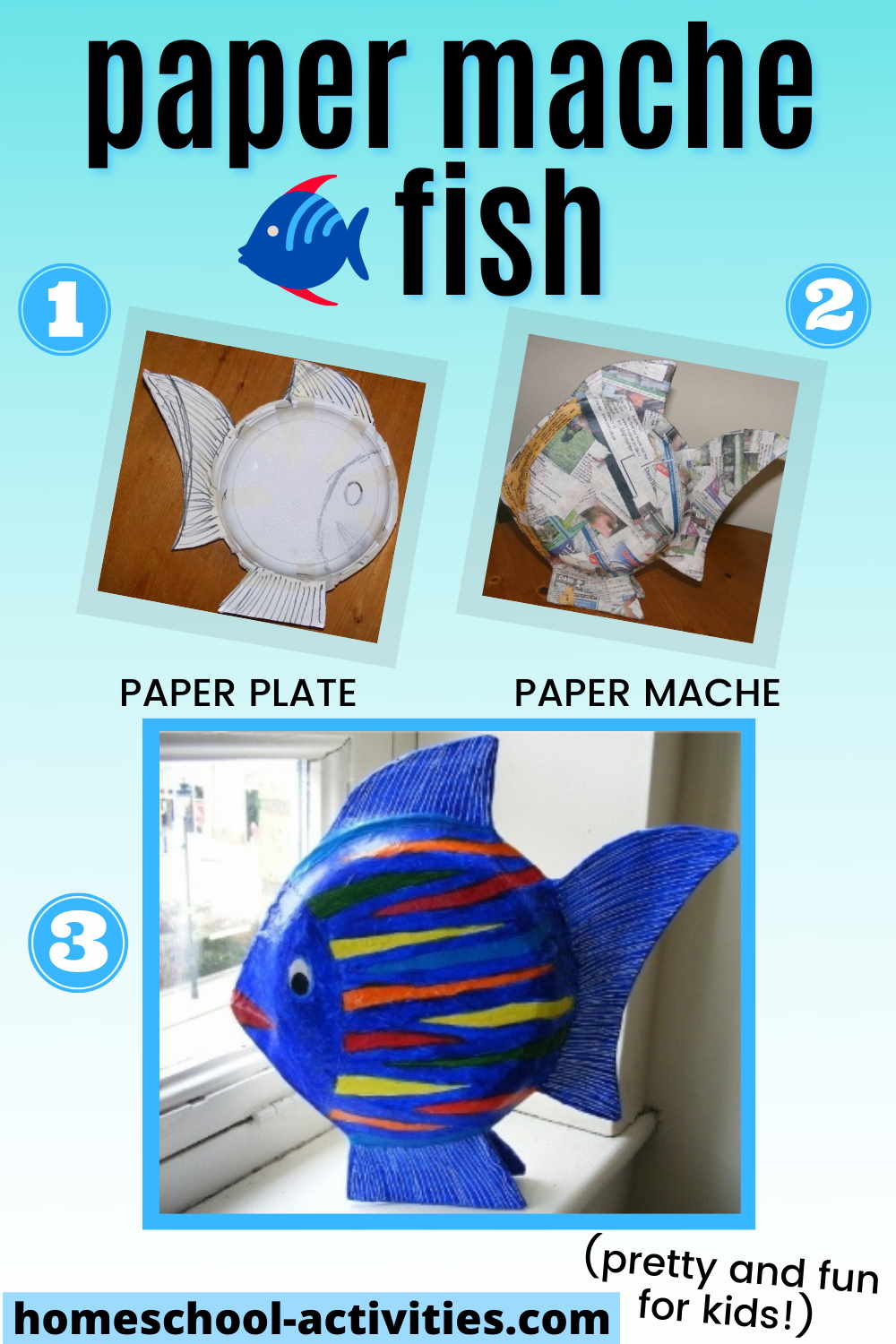 Paper Mache Ideas: Fish Ornaments