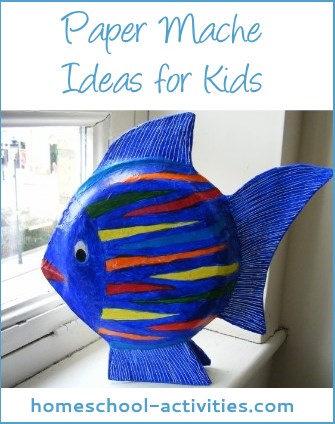 Paper Mache Ideas: Fish Ornaments Paper Mache Ideas: Fish Ornaments