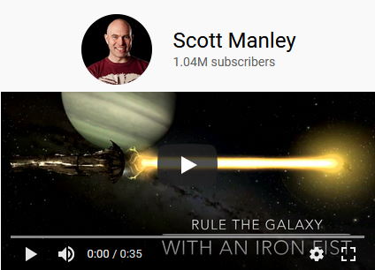 Scott Manley space news on YouTube