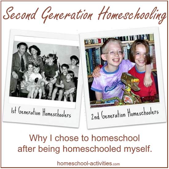 second generation homeschooling