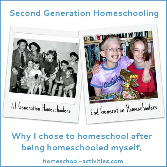 second generation homeschooling
