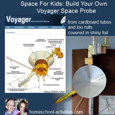 Voyager Space Probe kids model