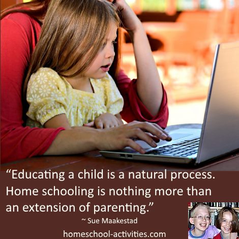 homeschooling an extension of parenting