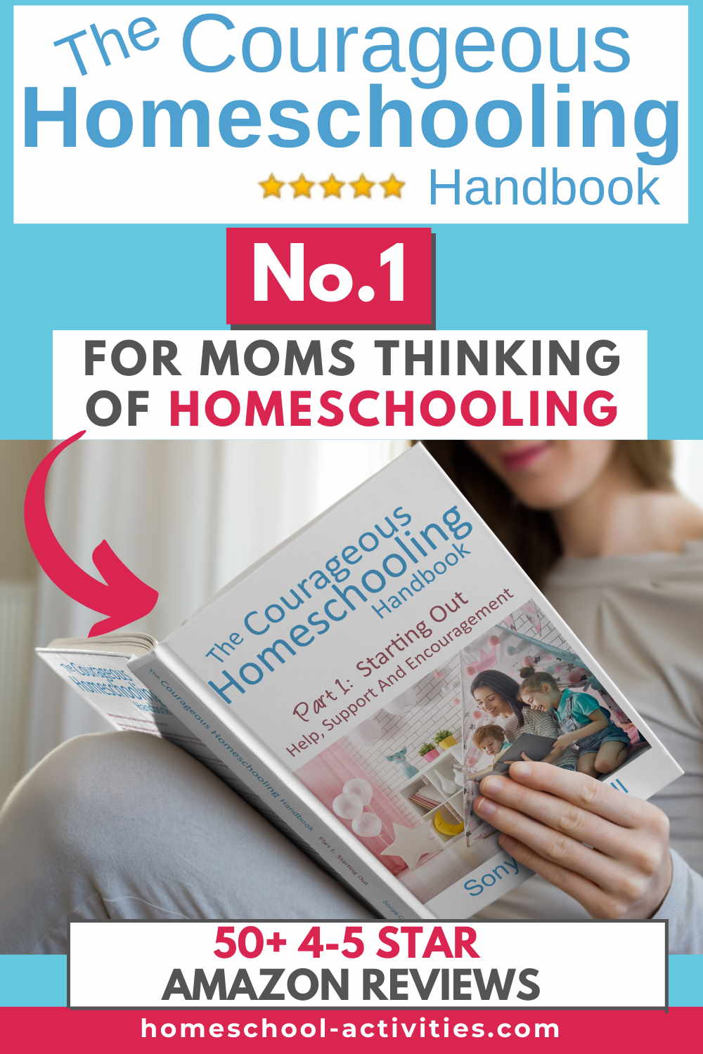 The Courageous Homeschooling Handbook answers all the main fears we share and shows you why homeschooling is the best decision you've ever made.