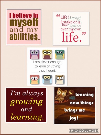 Courageous affirmations