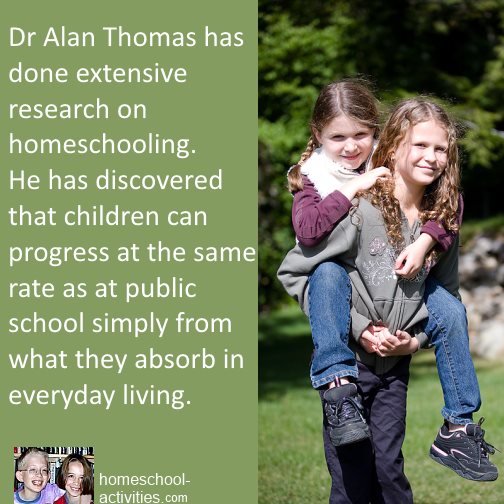 Dr Alan Thomas research on unschooling