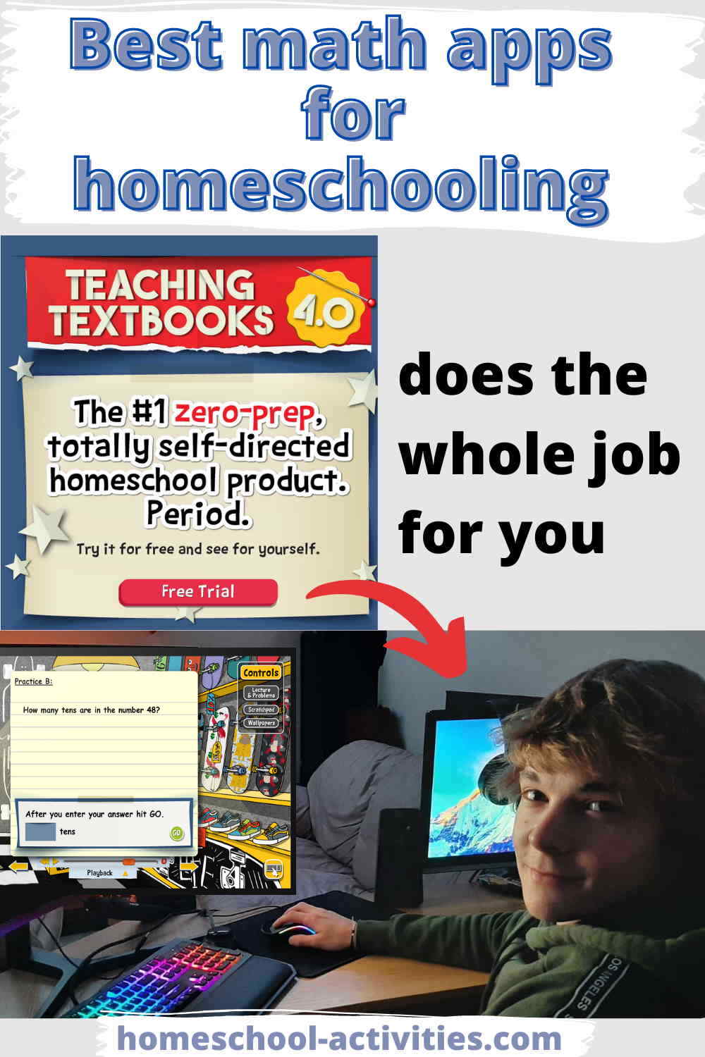 Teaching Texbooks math curriculum