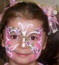 butterfly face painting