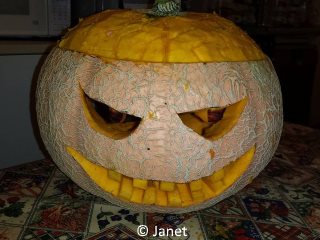 carved pumpkin