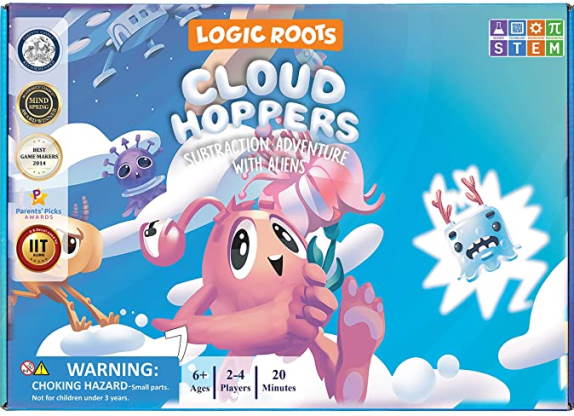 Cloud hoppers math game