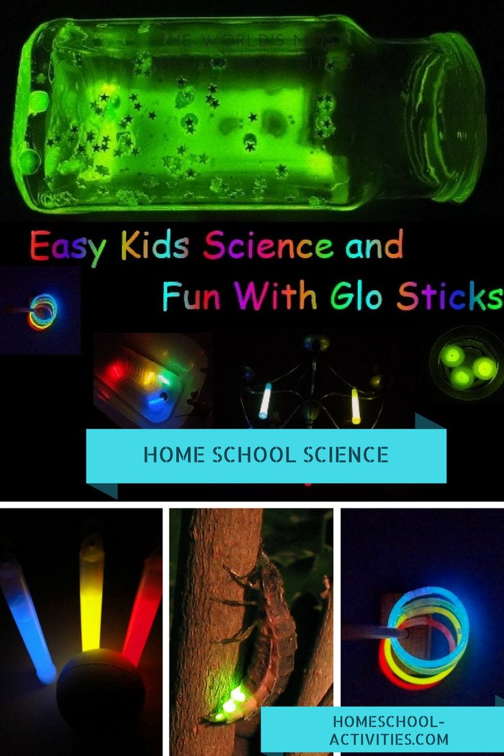 experiments with glow sticks