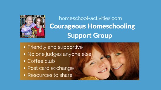 Courageous Homeschooling Facebook group