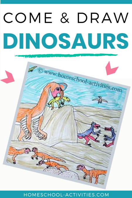 Draw dinosaurs