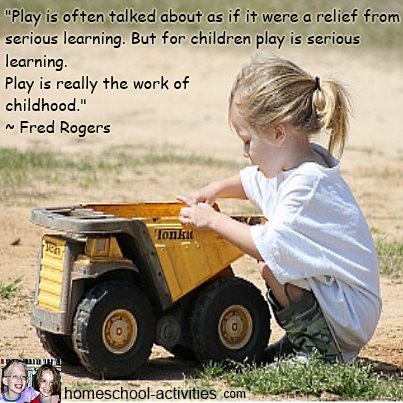 Fred Rogers quote about the importance of play